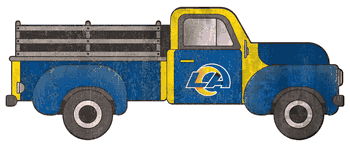 Los Angeles Rams 15in Truck cutout