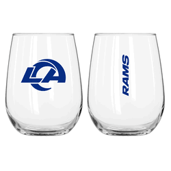 Los Angeles Rams 16oz Gameday Curved Beverage Glass