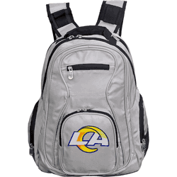 Los Angeles Rams 19" Premium Laptop Backpack, GRAY