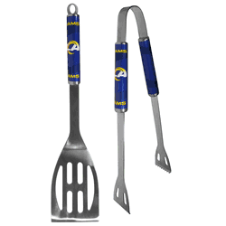 Los Angeles Rams 2 pc Steel BBQ Tool Set