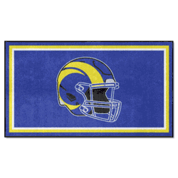 Los Angeles Rams 3ft. x 5ft. Plush Area Rug