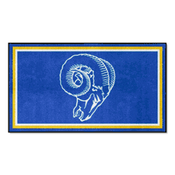 Los Angeles Rams 3ft. x 5ft. Plush Area Rug, NFL Vintage