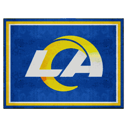 Los Angeles Rams 8ft. x 10 ft. Plush Area Rug