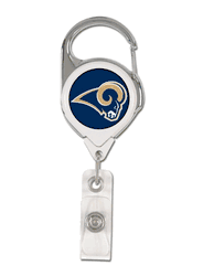 Los Angeles Rams Badge Holder Premium Retractable