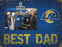 Los Angeles Rams Best Dad Clip Frame