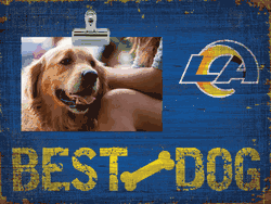 Los Angeles Rams Best Dog Clip Frame