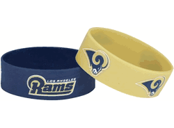 Los Angeles Rams Bracelets 2 Pack Wide