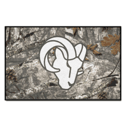 Los Angeles Rams Camo Starter Mat Accent Rug - 19in. x 30in.