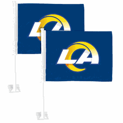 Los Angeles Rams Car Flag Large 1pc 11" x 14"
