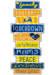 Los Angeles Rams Celebrations Stack 24" Sign