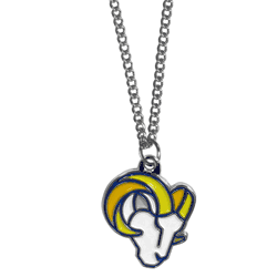 Los Angeles Rams Chain Necklace with Small Charm