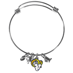 Los Angeles Rams Charm Bangle Bracelet