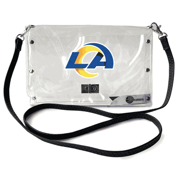 Los Angeles Rams Clear Envelope Purse STRAP
