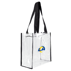 Los Angeles Rams Clear Square Stadium Tote Alternate