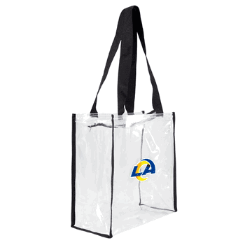 Los Angeles Rams Clear Square Stadium Tote Alternate