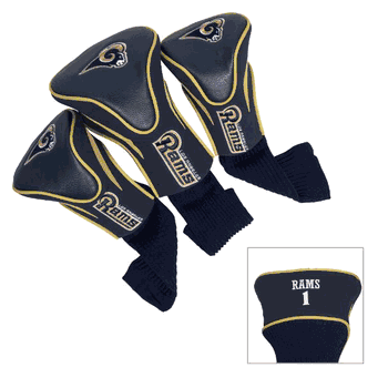 Los Angeles Rams Club 3 Piece Contour Headcover Set