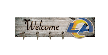 Los Angeles Rams Coat Hanger 6x24