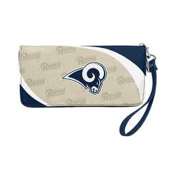 Los Angeles Rams Curve Zip Organizer Wallet