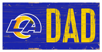 Los Angeles Rams DAD Sign