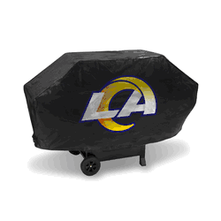 Los Angeles Rams  Deluxe Vinyl Grill Cover - 68" Wide/Heavy Duty/Velcro Staps