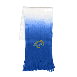 Los Angeles Rams Dip Dye Scarf Navy