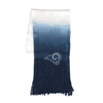 Los Angeles Rams Dip Dye Scarf Navy
