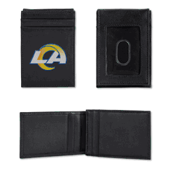 Los Angeles Rams  Embroidered Front Pocket Wallet - Slim/Light Weight