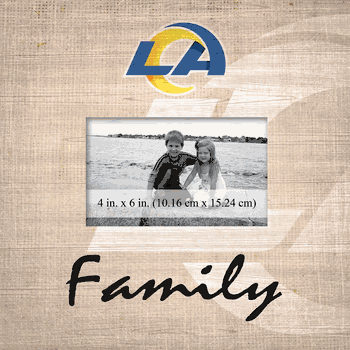 Los Angeles Rams Family Picture Frame