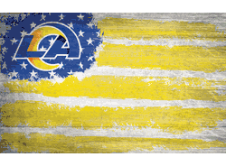 Los Angeles Rams Flag 11x19.