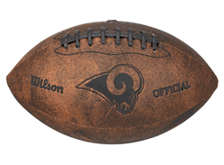 Los Angeles Rams Football - Vintage Throwback - 9 Inches