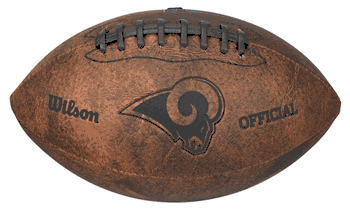 Los Angeles Rams Football - Vintage Throwback - 9 Inches