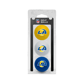Los Angeles Rams Golf Balls - 3 Pack