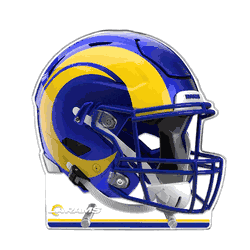 Los Angeles Rams Helmet Acrylic Standee