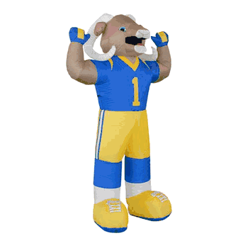 Los Angeles Rams 7 FT Inflatable Mascot