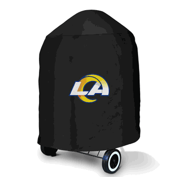 Los Angeles Rams Kettle Grill Cover - 25in x 25in x 35in