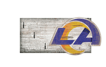 Los Angeles Rams Key Holder 6x12