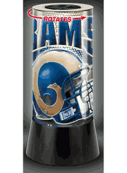 Los Angeles Rams Lamp Rotating Desk Style