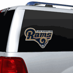 Los Angeles Rams Large Die-Cut Window Film