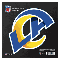 Los Angeles Rams Large Team Logo Magnet 10" (8.7329"x8.3078")