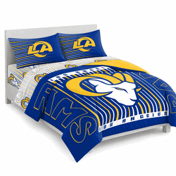 Los Angeles Rams Momentum Bed In A Bag Queen