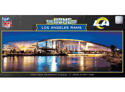 Los Angeles Rams NFL 1000pc Panoramic Puzzle - Stadium