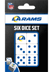Los Angeles Rams NFL Dice Set