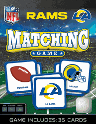 Los Angeles Rams NFL Matching Game