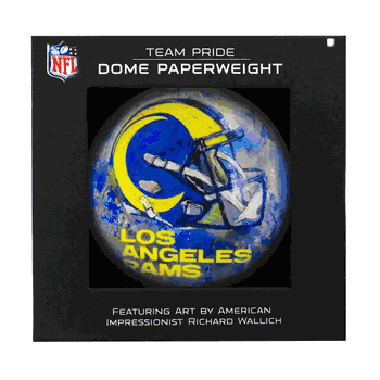 Los Angeles Rams Paperweight Domed
