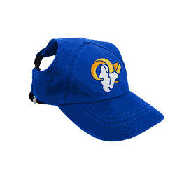 Los Angeles Rams Pet Baseball Hat Xtra Small