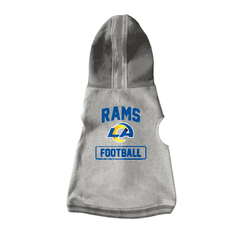 Los Angeles Rams Pet Hooded Crewneck Type XL
