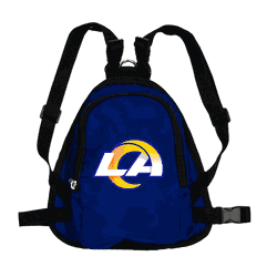 Los Angeles Rams Pet Mini Backpack NAVY M