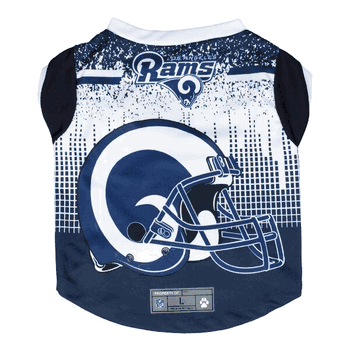Los Angeles Rams Pet Performance Tee Shirt Large