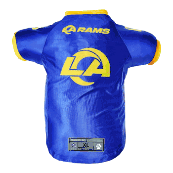 Los Angeles Rams Pet Premium Jersey Xtra Large