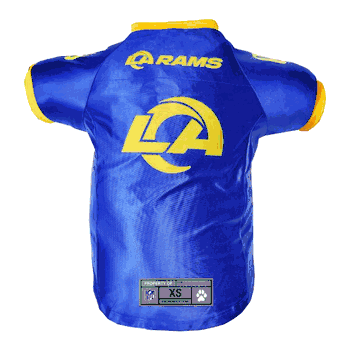 Los Angeles Rams Pet Premium Jersey Xtra Small